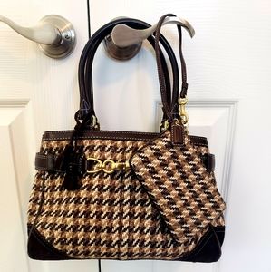 Coach Handbag with Matching Wristlet